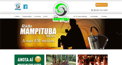 Desktop Screenshot of mampitubafm.com